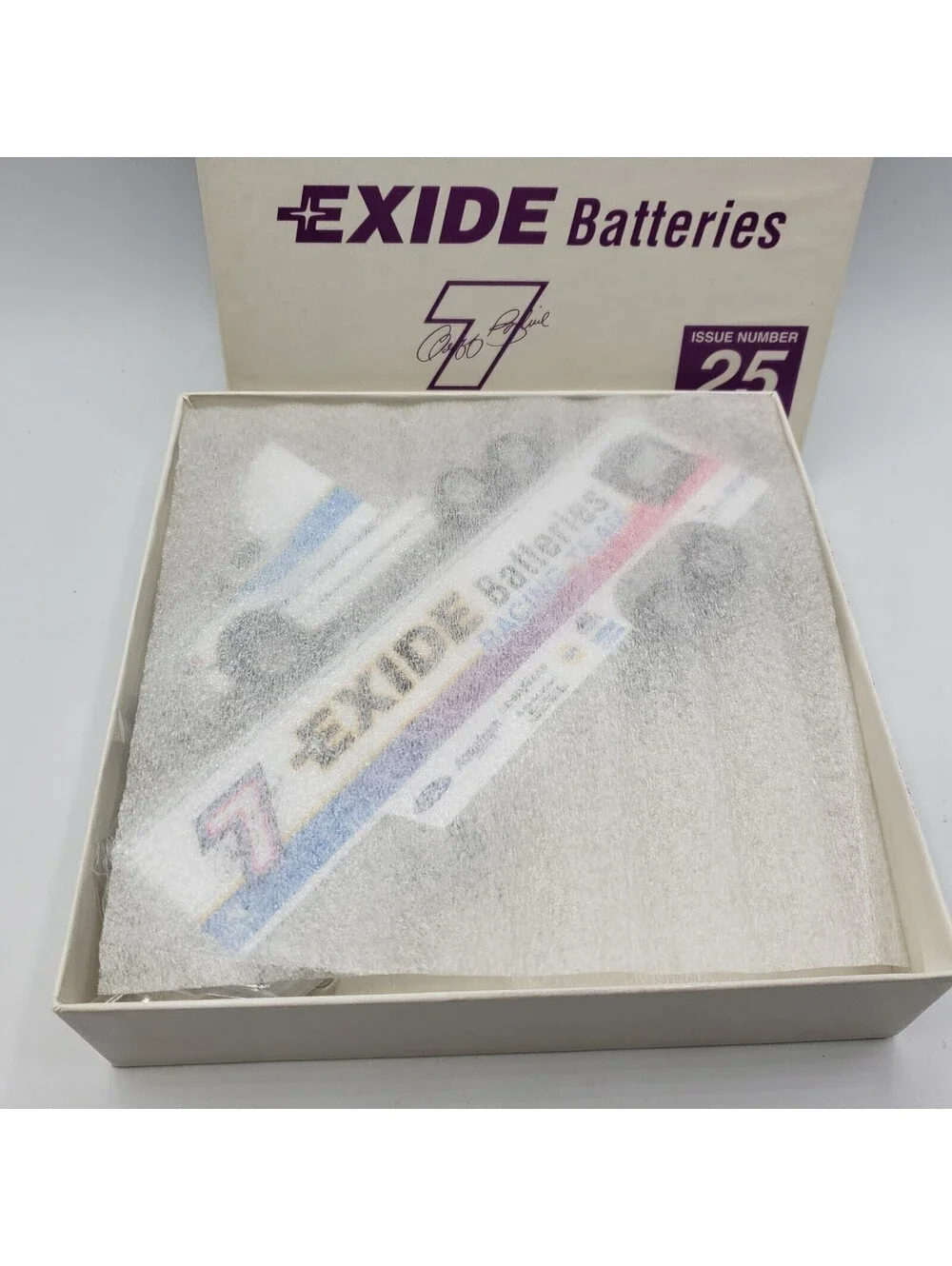 VTG Winross Die Cast Trucks NIB Geoff Bodine Exide Hauler Batteries Racing